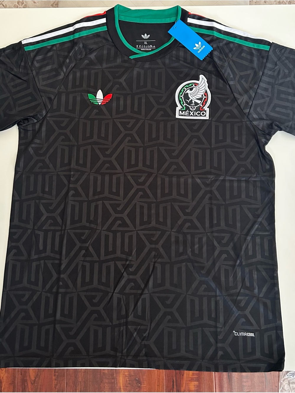 Adidas Mexico Men's Black soccer Jersey